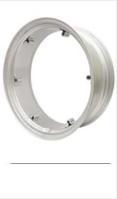 RW10286RL Rear Wheel Rim. 10" x 28", Round Loop