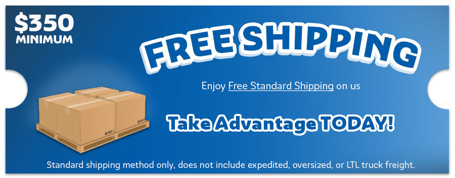 $350 Minimum FREE Freight 