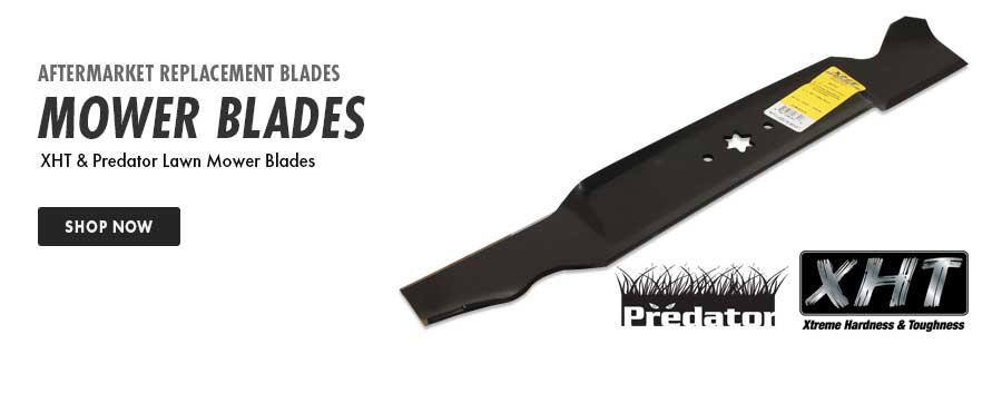 Shop Lawn Mower Blades. XHT and Predator Mower Blades