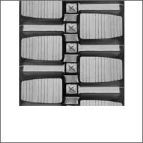 Block Tread Rubber Track