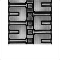 C Lug Tread Pattern Rubber Track